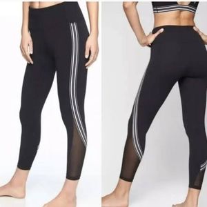 Athleta Black Salutation Tight XL